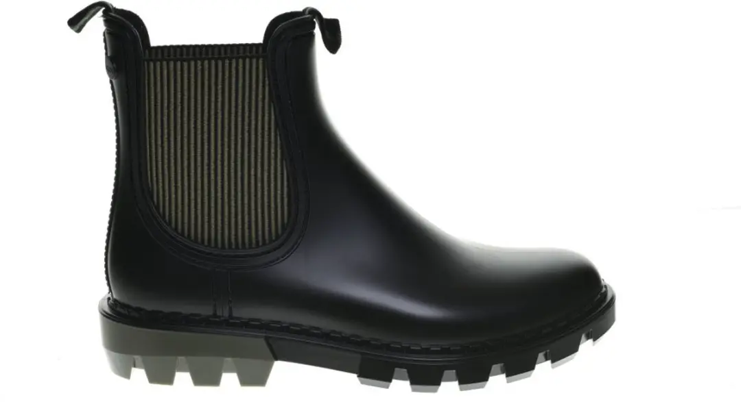Regenlaarzen Cheslea Zwart Khaki Igor maat 37