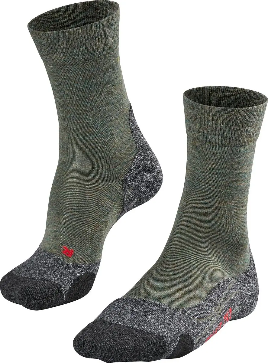 Falke TK2 Melange Wandelsok Heren - Groen - 39-41