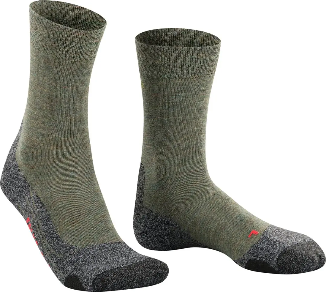 Falke TK2 Melange Wandelsok Heren - Groen - 39-41 - afbeelding 6 van 6