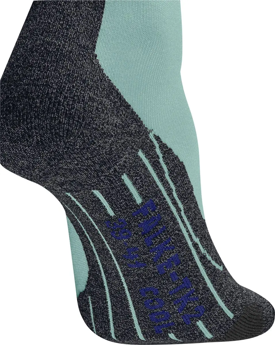 FALKE TK2 Cool anti-blaar dik lyocell functioneel materiaal wandelsokken dames groen - maat 39-40 - afbeelding 6 van 6