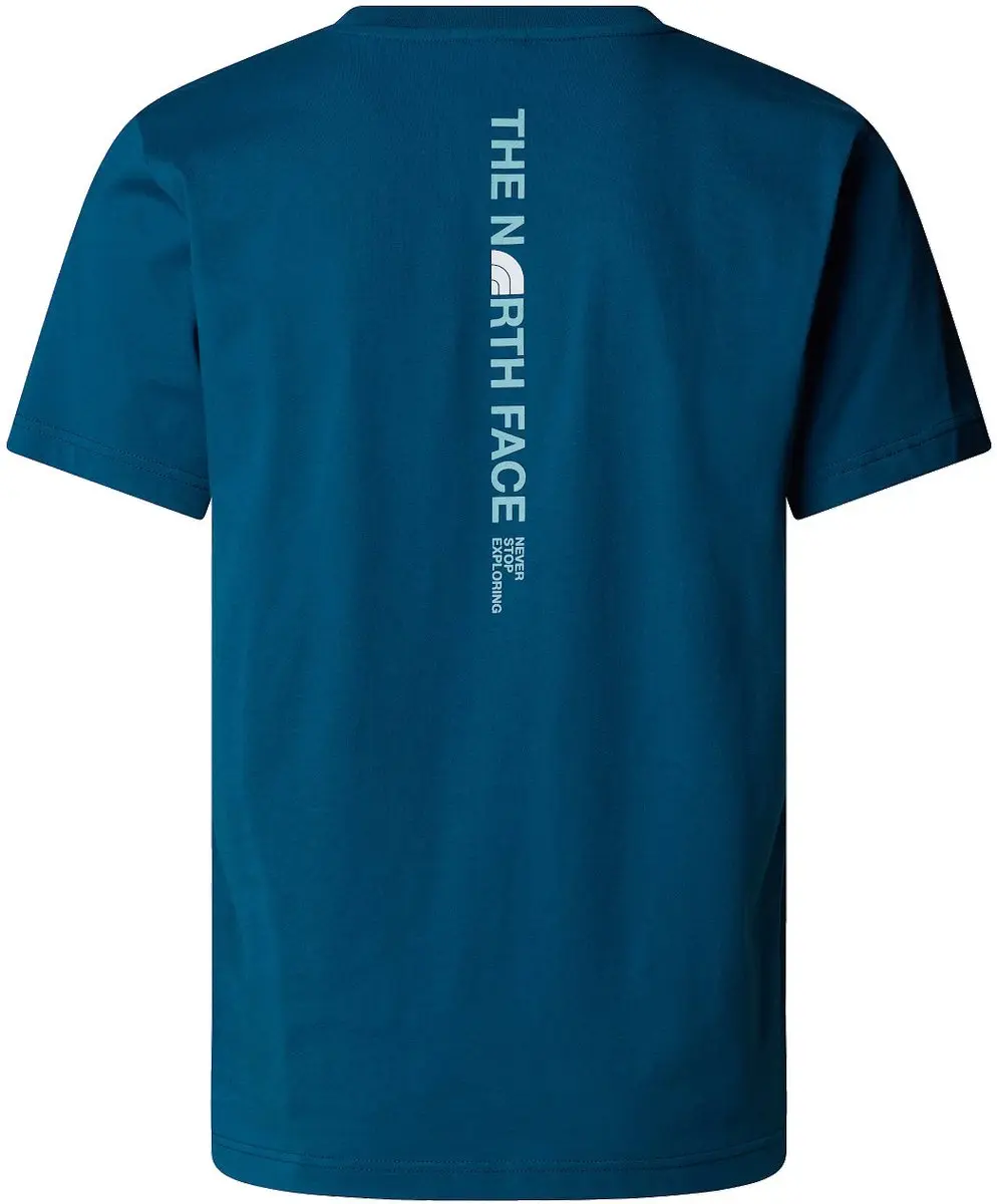 The North Face Heren Vertical Logo T-shirt Korte Mouw