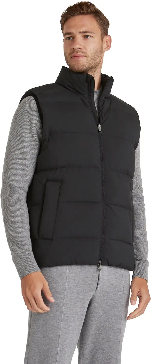 FALKE Puffering Waistcoat Outerwear zacht warm functioneel vest heren zwart