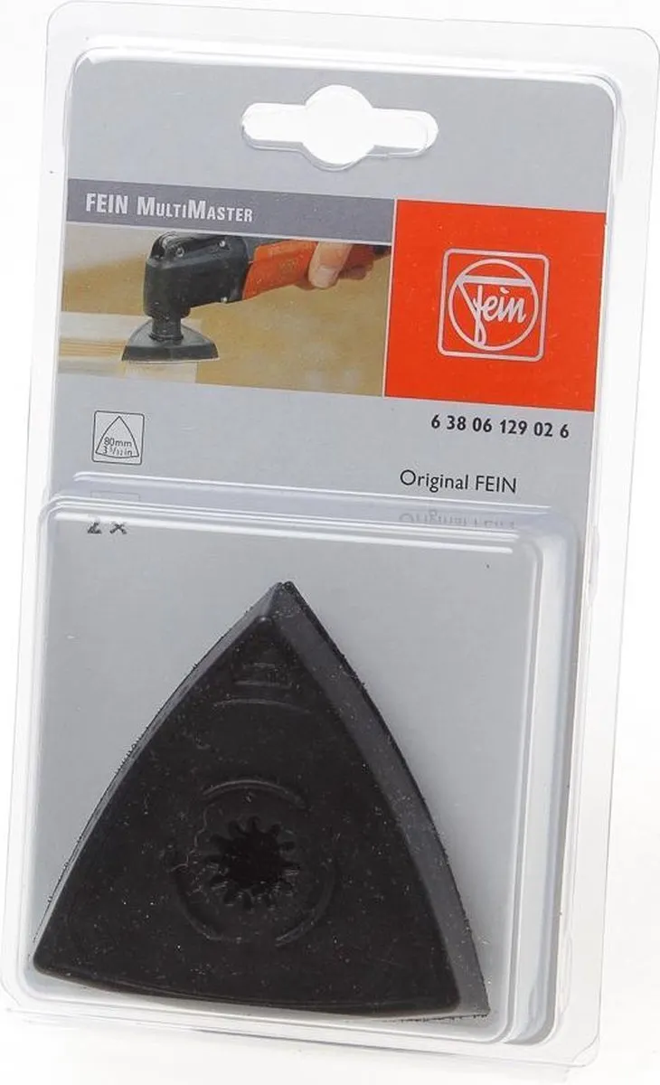 Fein 3-Hoekig Schuurvoet 63806129220 - 2 Stuks