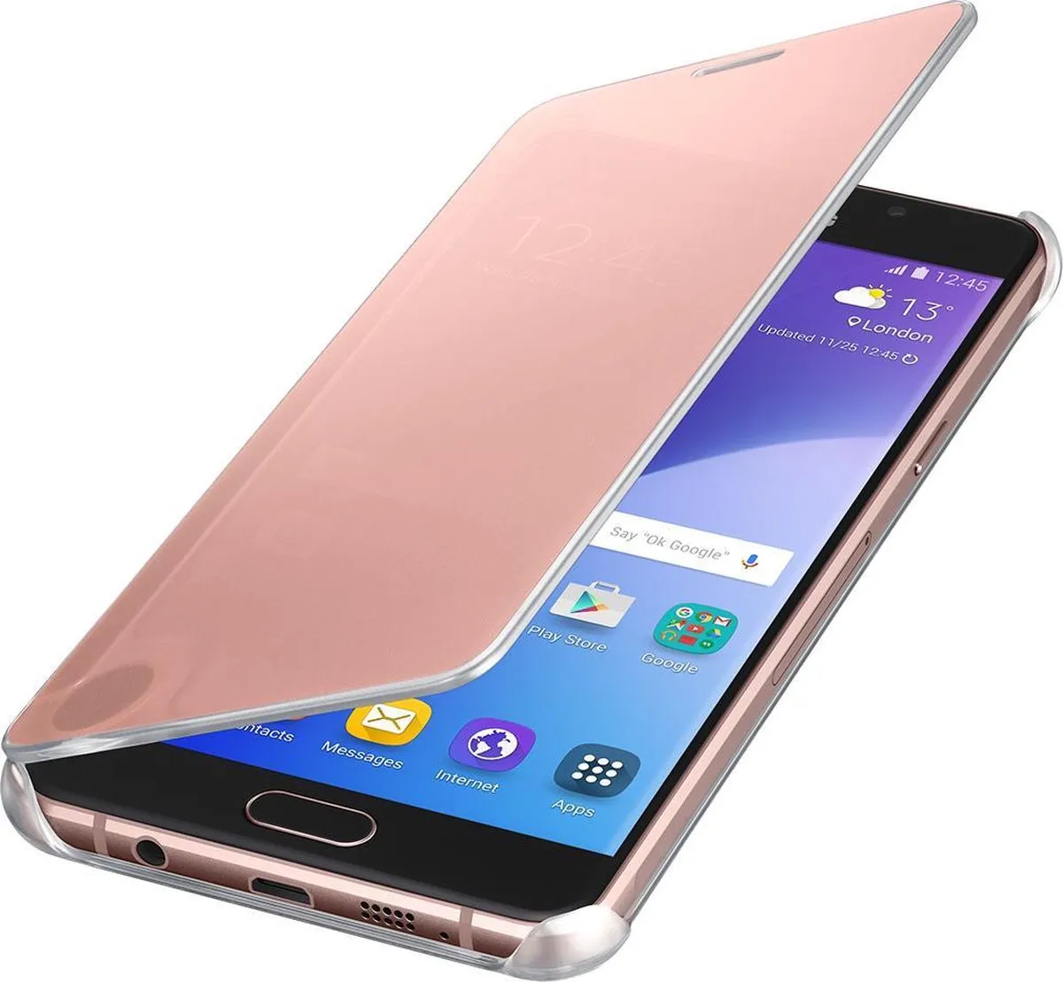 Samsung Clear View Cover A5 2016 - Rose Gold - afbeelding 3 van 6