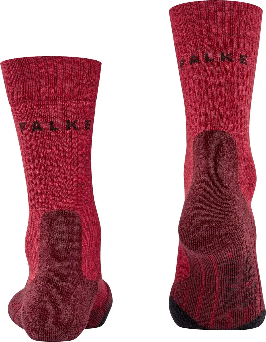 Falke TK2 Wool Wandelsokken Dames - Rood - 39-40 - afbeelding 6 van 6
