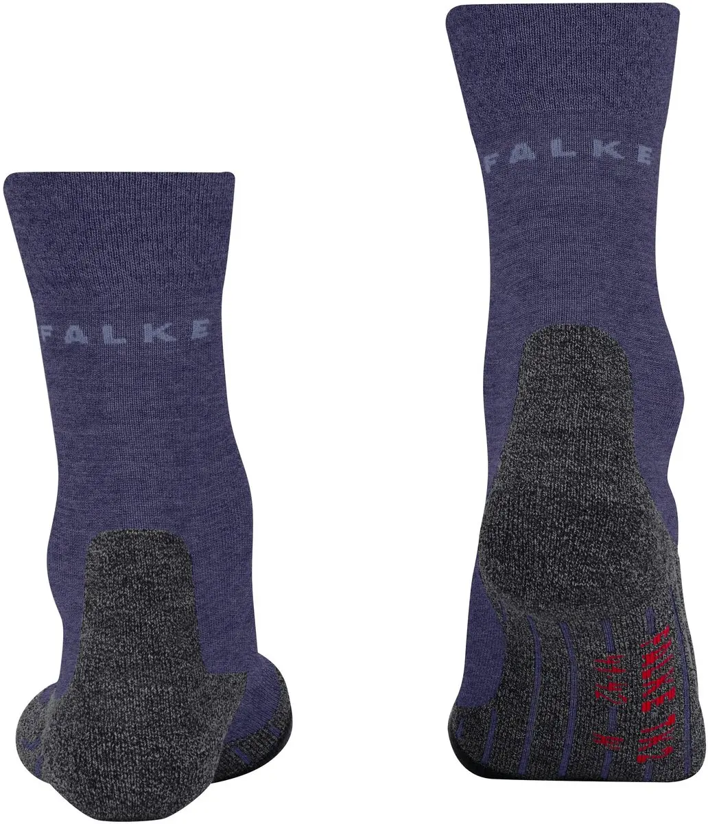 FALKE TK2 Melange Wandelsokken Dames - Paars - Maat 37-38 - afbeelding 3 van 6
