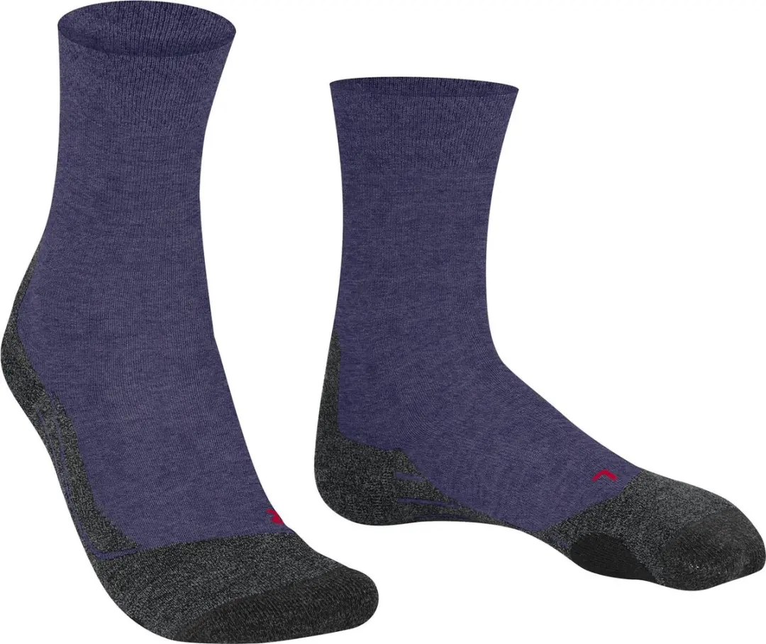 FALKE TK2 Melange Wandelsokken Dames - Paars - Maat 37-38 - afbeelding 4 van 6
