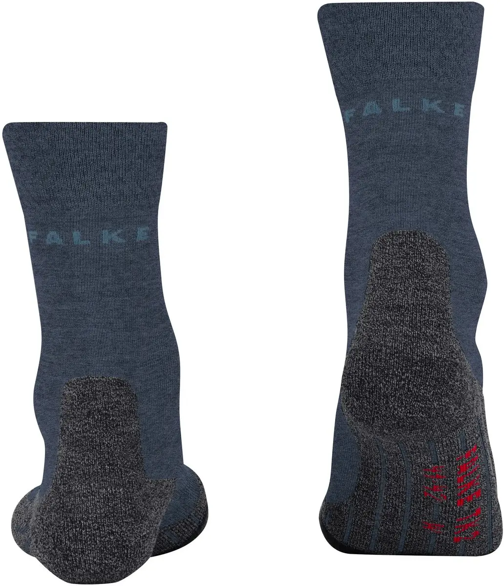 FALKE TK2 Explore Melange Wandelsokken - Blauw - Maat 44-45 - afbeelding 2 van 6