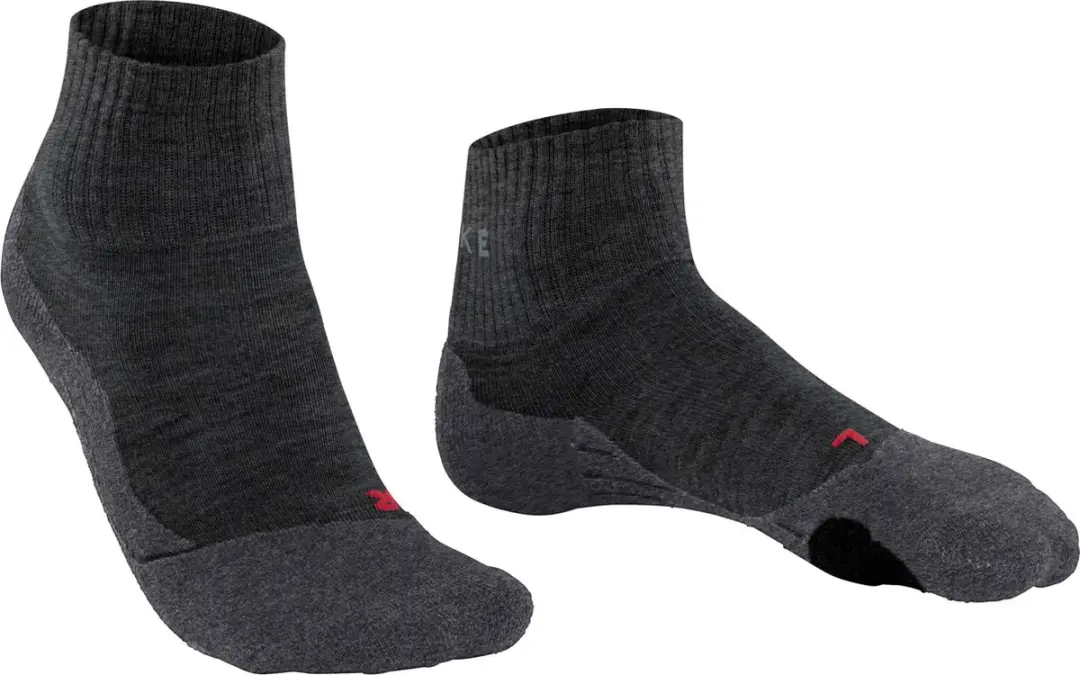 FALKE TK2 Short wandelsokken - Grijs - Maat 46-48 - afbeelding 4 van 6