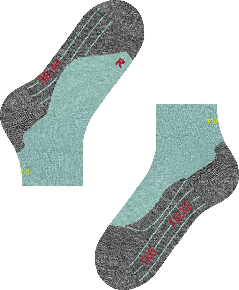 FALKE TK5 Short Wandelsokken Dames - Groen - 37-38 - afbeelding 5 van 6