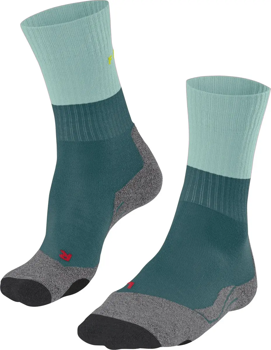 FALKE TK2 Wandelsokken anti blaren, medium padding merinowol sportsokken dames g