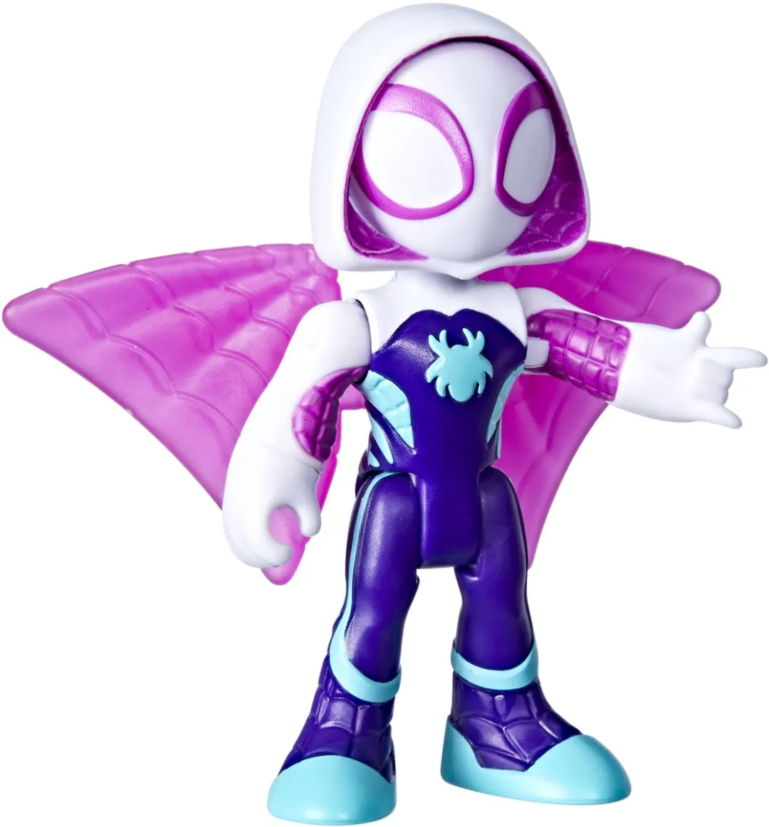 Marvel Spidey and His Amazing Friends Ghost-Spider Actiefiguur G1460 - Multi - afbeelding 3 van 3