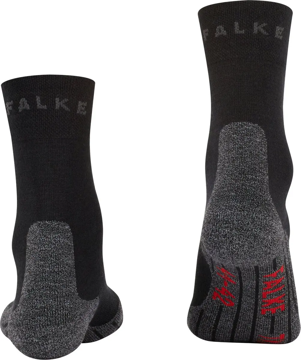 FALKE TK2 Sensitive Wandelsokken Heren Zwart - 42-43 - afbeelding 5 van 6