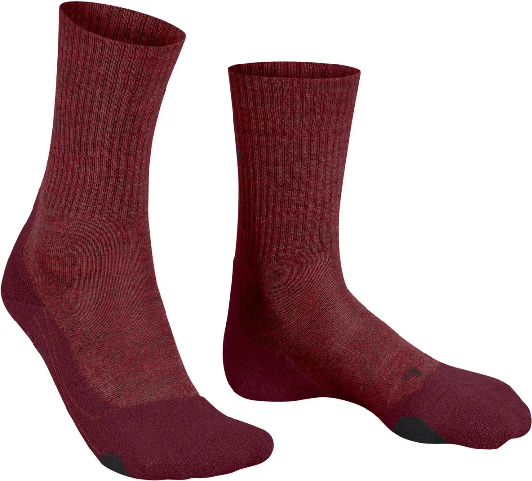Falke TK2 Explore Wool Wandelsokken Heren - Rood - 44/45 - afbeelding 2 van 6