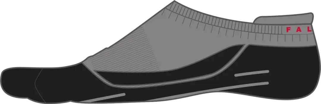 FALKE TK5 Invisible Wandelsokken - Grijs - 46-48 - afbeelding 3 van 6