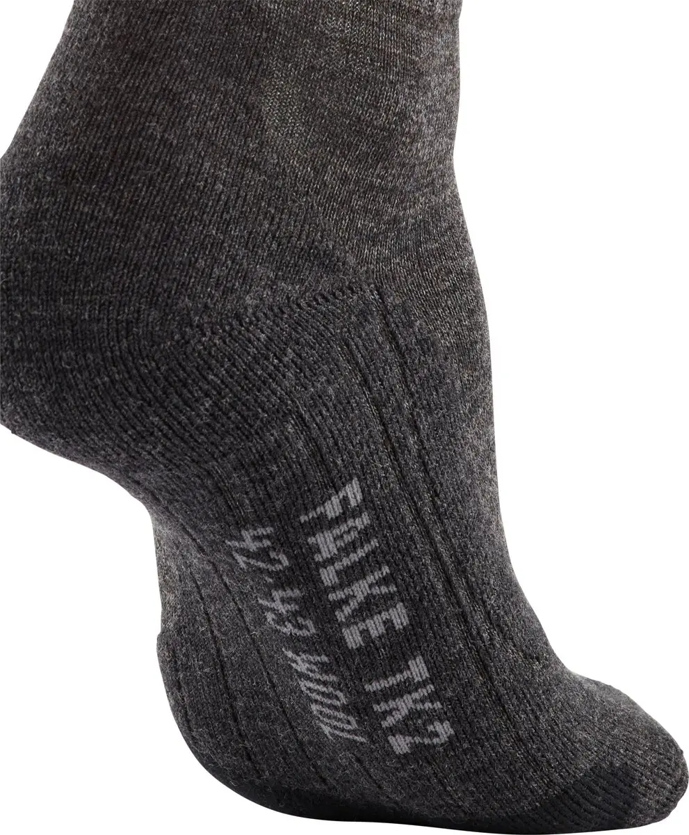 FALKE TK2 Wool Short Wandelsokken - Grijs - Maat 42-43 - afbeelding 5 van 6
