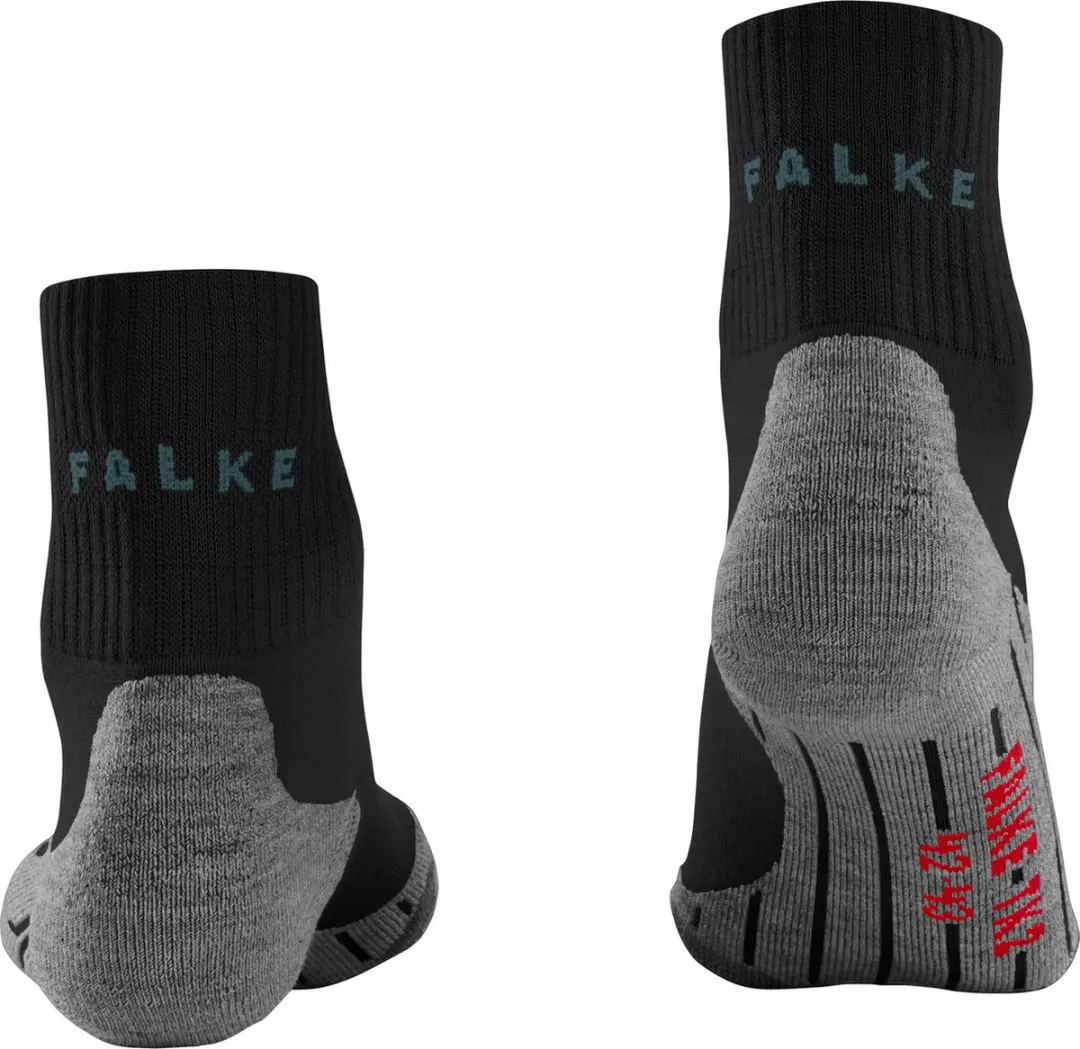 Falke TK2 Short Heren Wandelsokken - Zwart - afbeelding 4 van 6