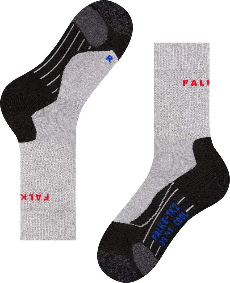 FALKE TK2 Cool Wandelsokken Heren - Grijs - afbeelding 6 van 6