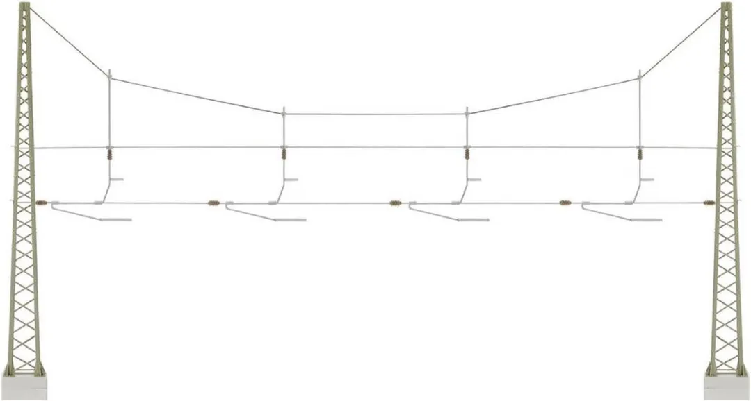 Viessmann 4163 H0 Bovenleidingportaal