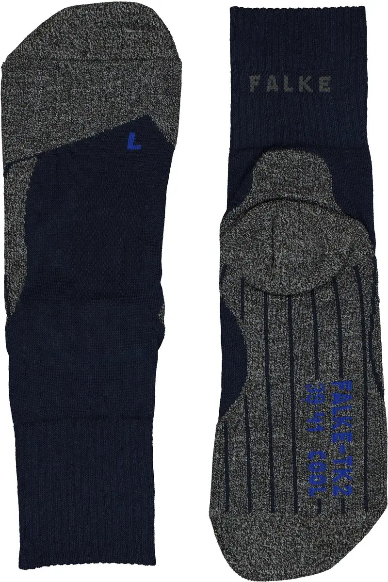 FALKE TK2 Cool Short Wandelsokken - Blauw - Maat 46-48 - afbeelding 3 van 6