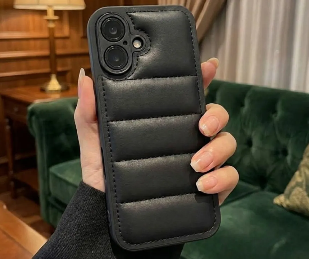 NUVEX iPhone 16 Plus Hoesje Set - Grijs/Zwart - Kaartvak