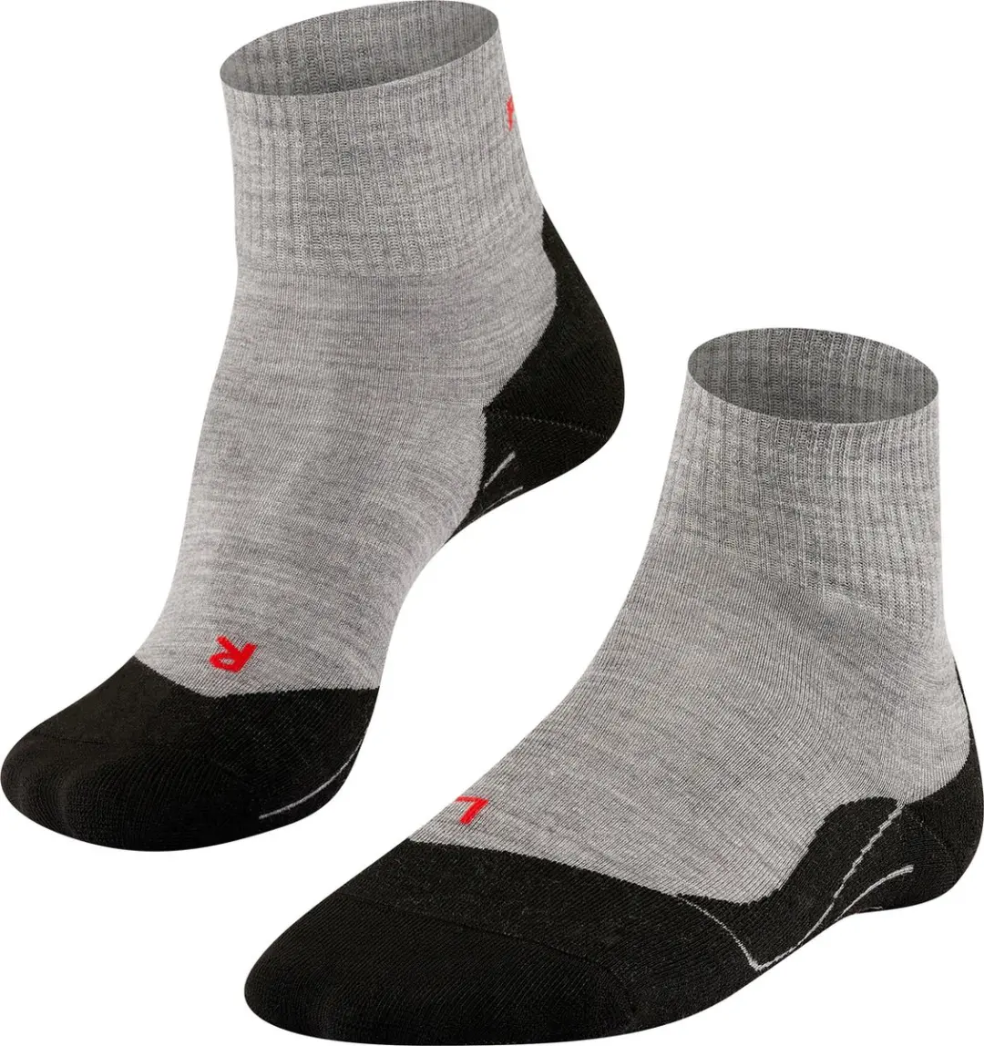 Falke TK5 Short Wandelsokken Heren - Grijs - 39-41