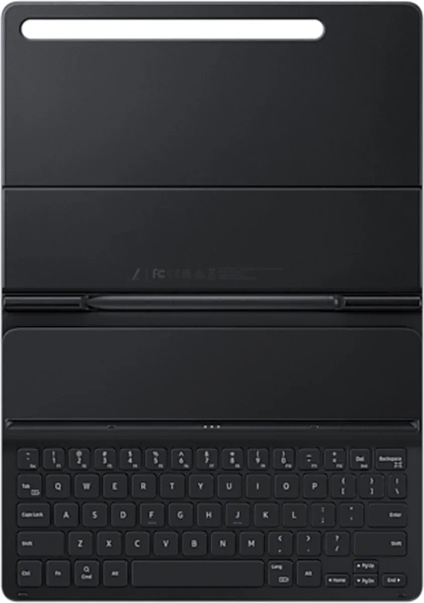 Samsung Galaxy Tab S7/S8 Bookcover Hoesje Keyboard EF-DT630UBEGEU - Zwart - afbeelding 4 van 6