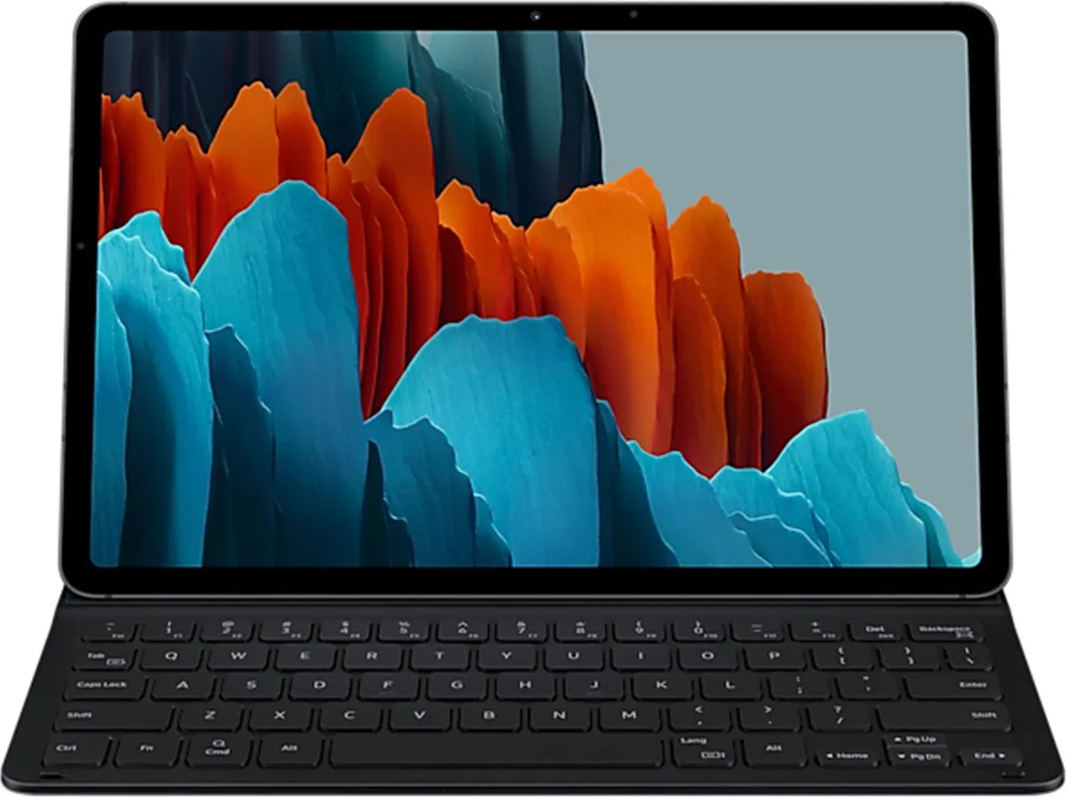 Samsung Galaxy Tab S7/S8 Bookcover Hoesje Keyboard EF-DT630UBEGEU - Zwart - afbeelding 3 van 6