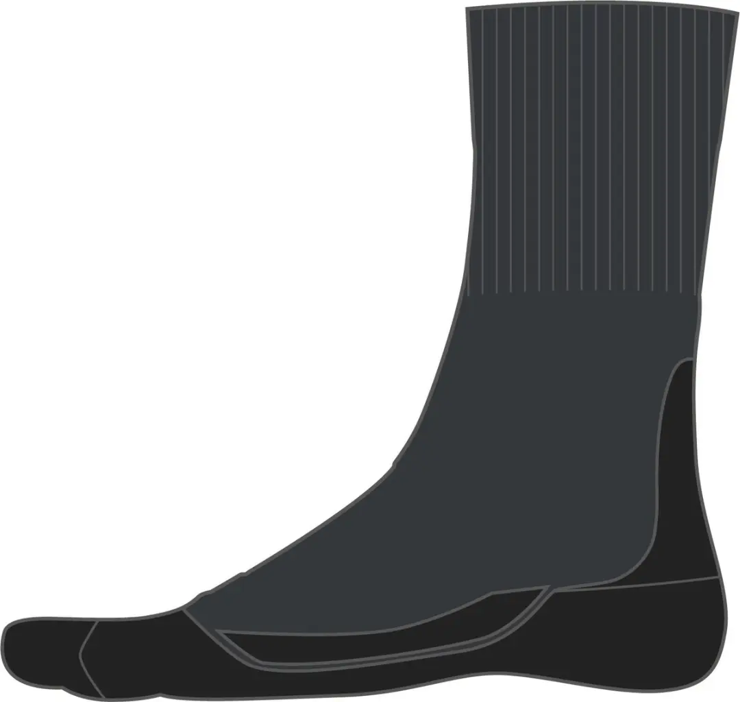 FALKE TK1 Wool Wandelsokken Heren - Grijs - 39-41 - afbeelding 3 van 6