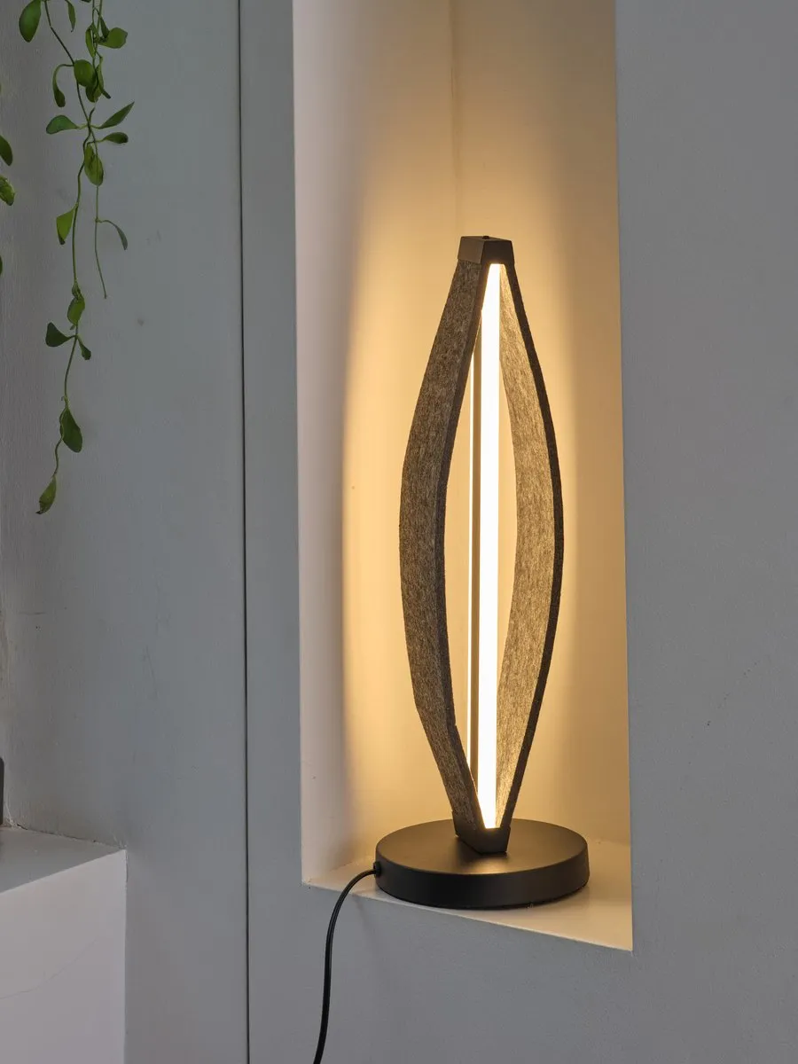 Osram Decor Flat Felt LED Tafellamp 13W - 350lm - Donkergrijs