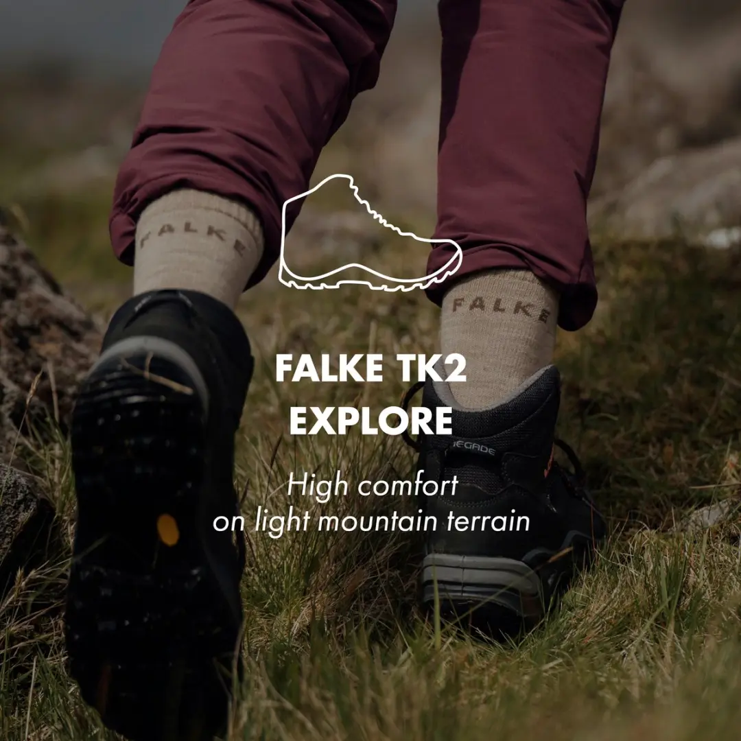 FALKE TK2 Cool Wandelsokken Dames - Beige - Maat 35-36 - afbeelding 6 van 6