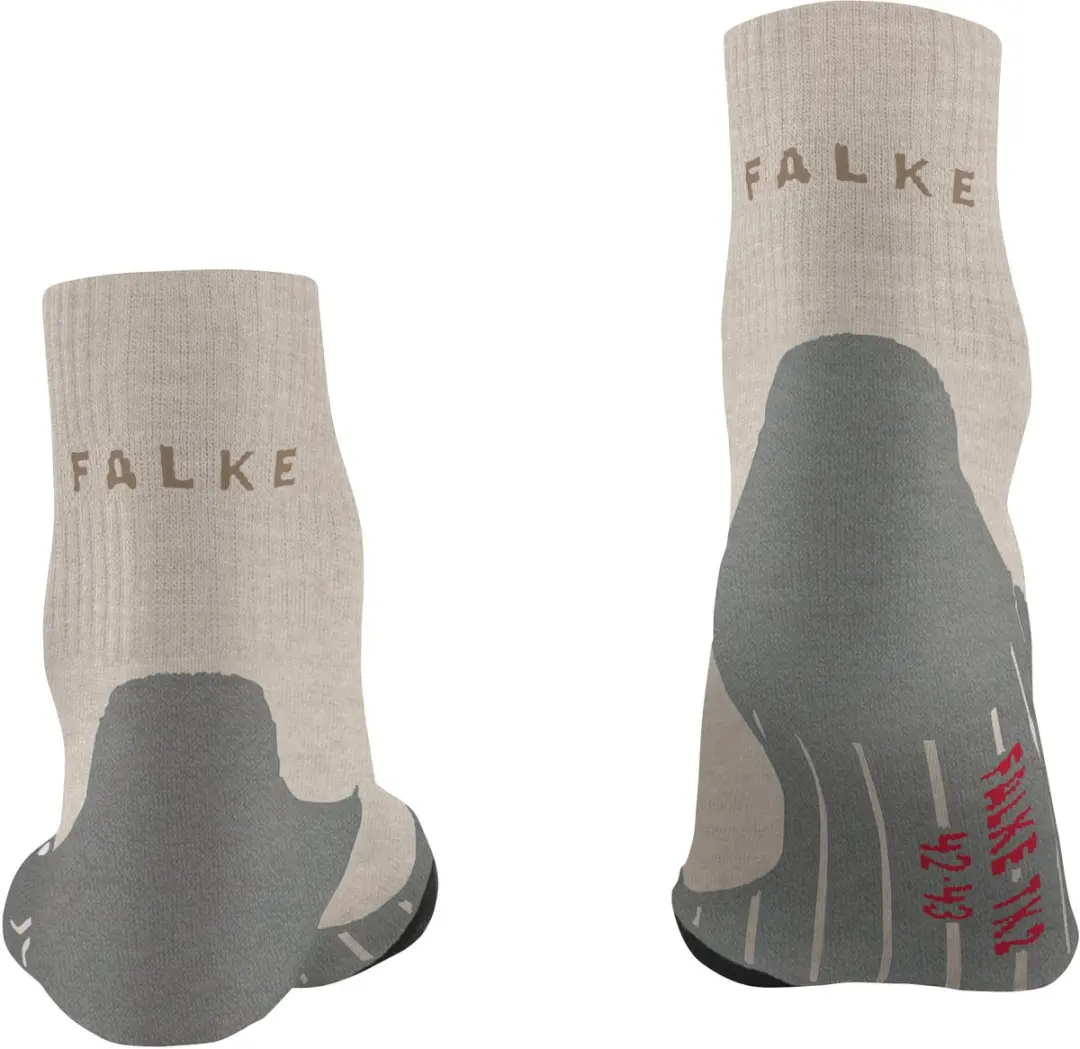 Falke TK2 Explore Short Wandelsokken Heren - Beige - 46-48 - afbeelding 2 van 6