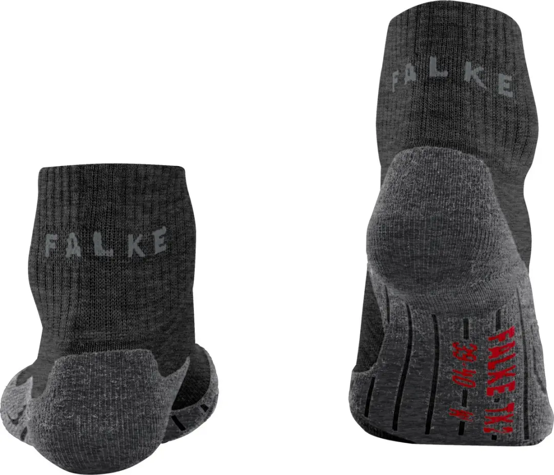 Falke TK2 Explore Short Wandelsokken Dames - Grijs - afbeelding 3 van 6