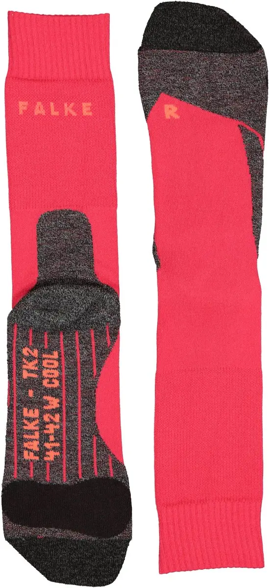 Falke TK2 Cool Damessokken - Rood - Maat 35-36 - afbeelding 2 van 6