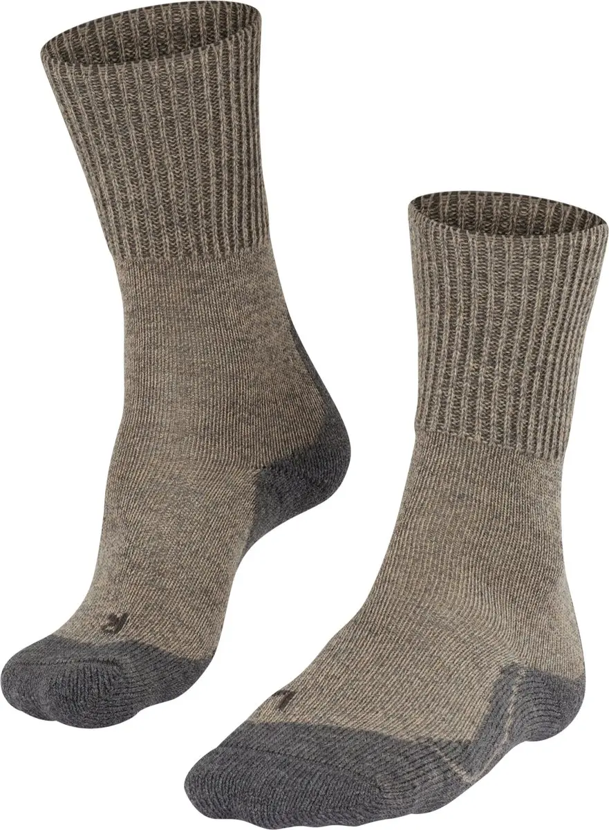 FALKE TK1 Wool Wandelsokken Heren - Beige - 46-48