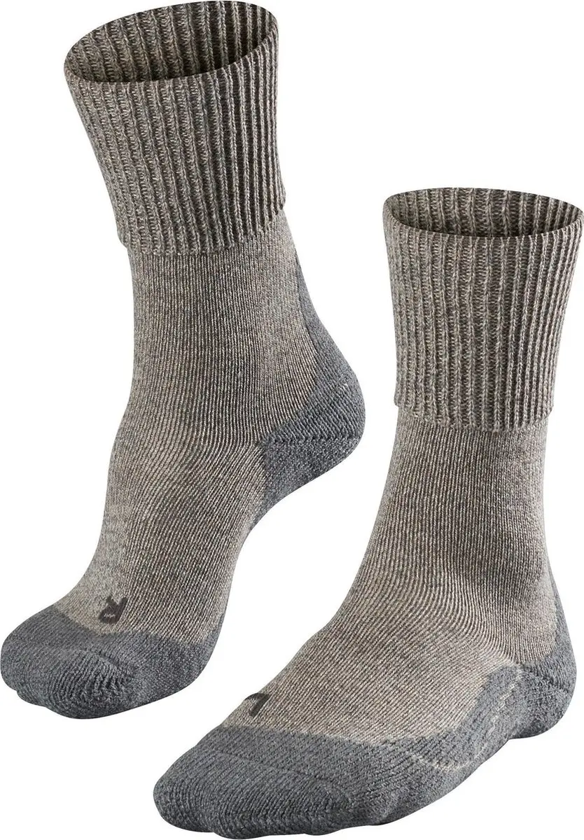 Falke TK1 Wool Wandelsokken Dames - Beige - 37/38