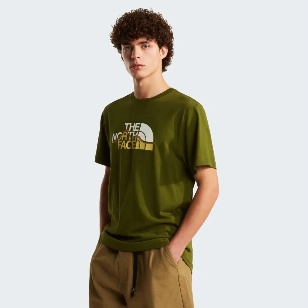 The North Face Mountain Line Graphic Shirt - Groen - afbeelding 4 van 6