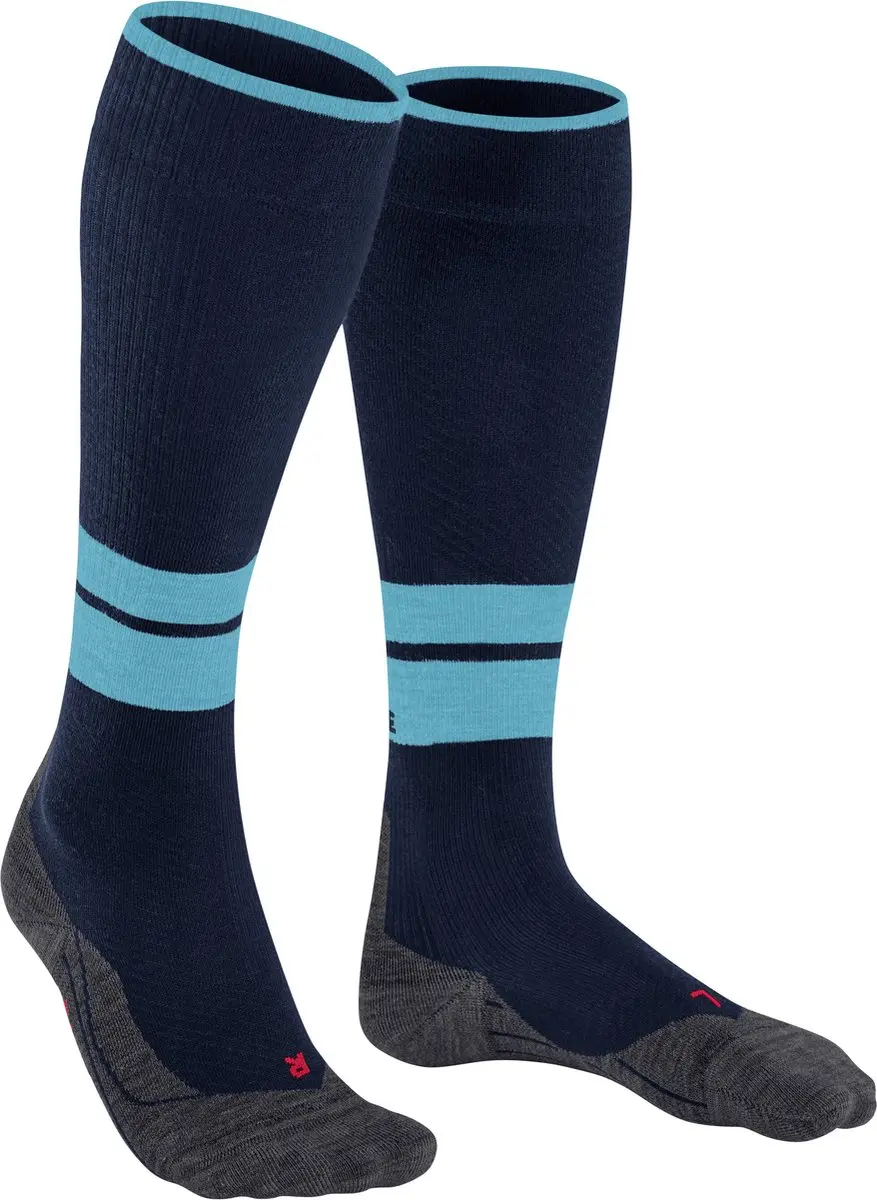 FALKE TK Energy met compressie wol functioneel materiaal wandelsokken heren blauw - maat 43-46 W2 - afbeelding 5 van 6
