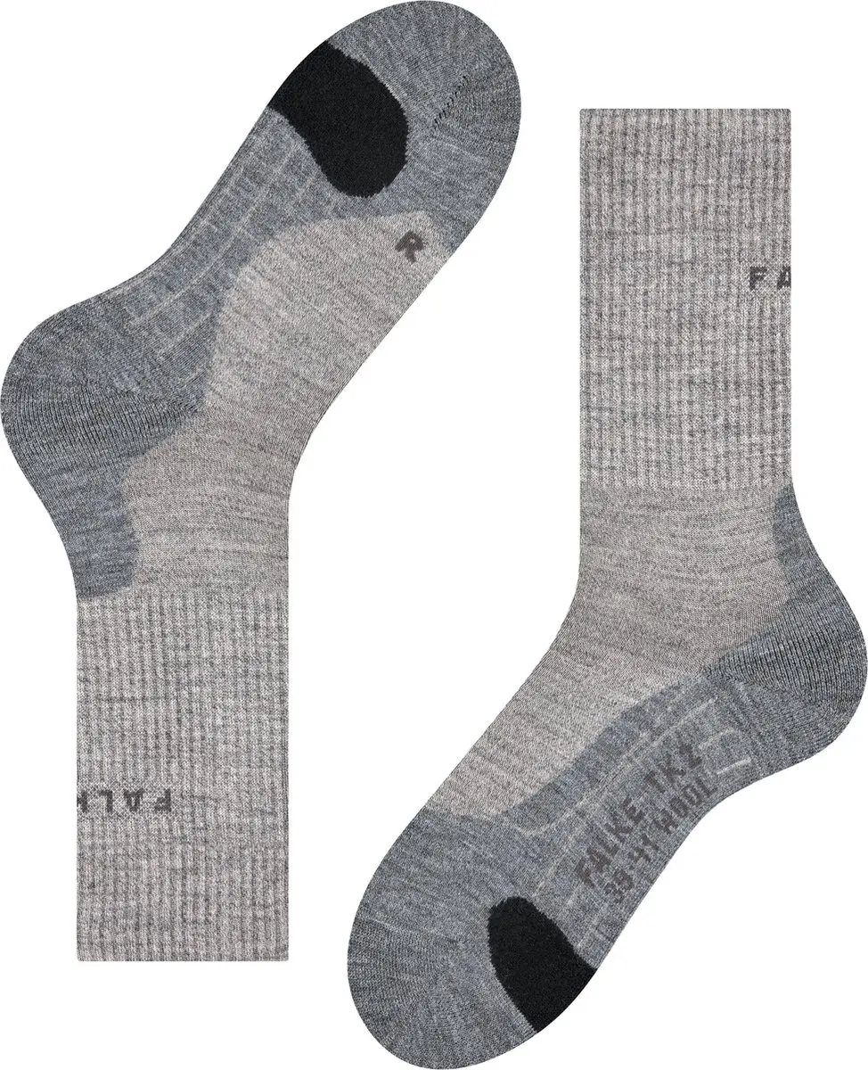 FALKE TK2 Wool Wandelsok Dames - Beige - 41-42 - afbeelding 6 van 6