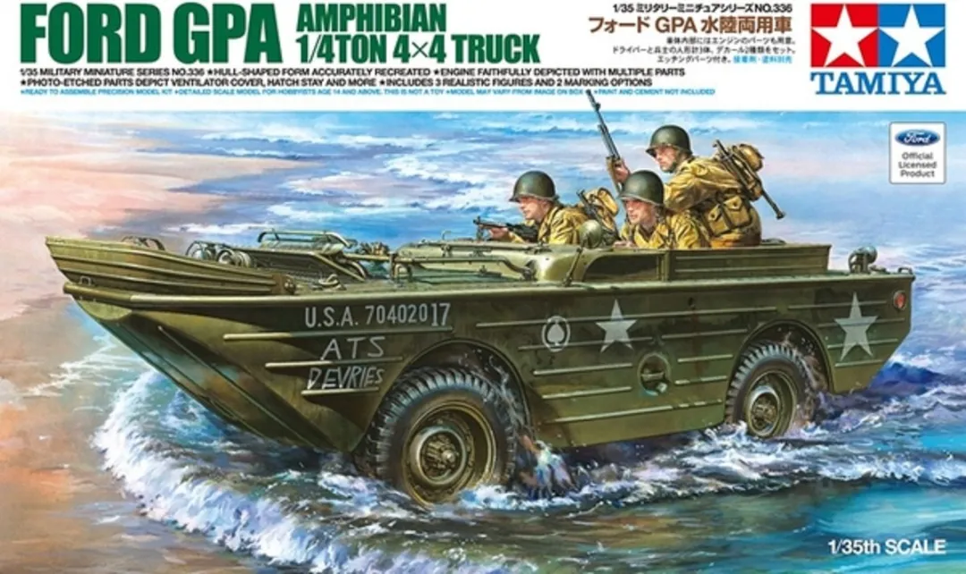 Tamiya 35336 Ford GPA Amphibian Modelbouwpakket