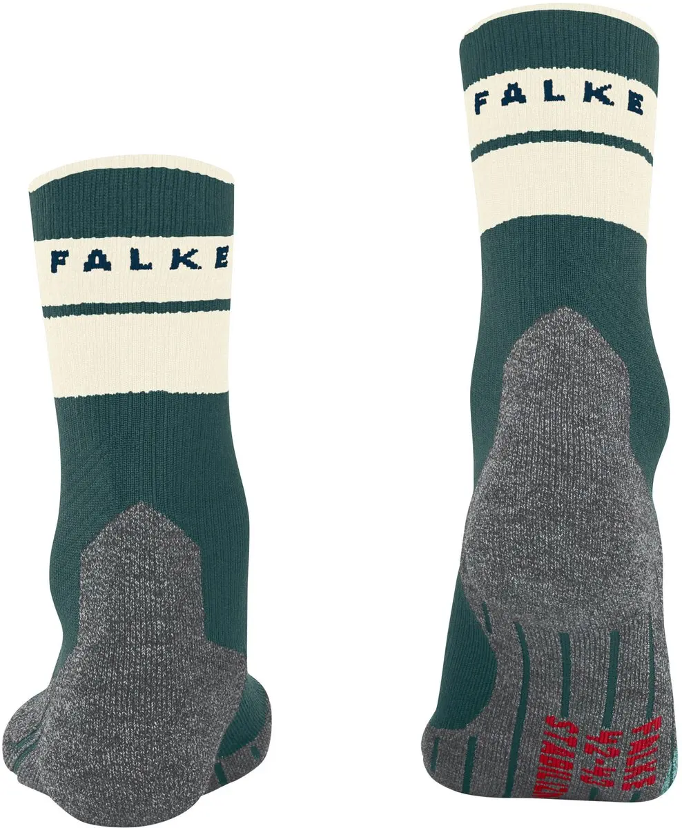 FALKE TK Stabilizing anti-blaar dik wol functioneel materiaal wandelsokken heren groen - maat 42-43 - afbeelding 2 van 6