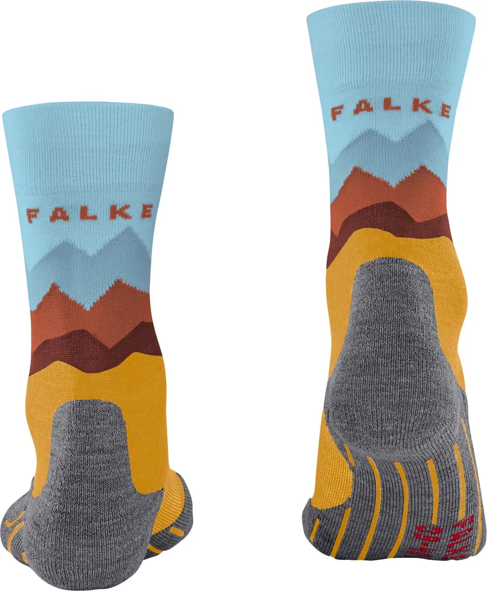 Falke TK2 Explore Damessokken - Geel - 37/38 - afbeelding 6 van 6