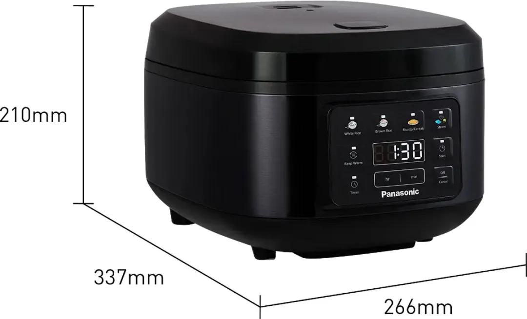 Panasonic SR-DA152KXE Rijstkoker 4L - 770W - Zwart