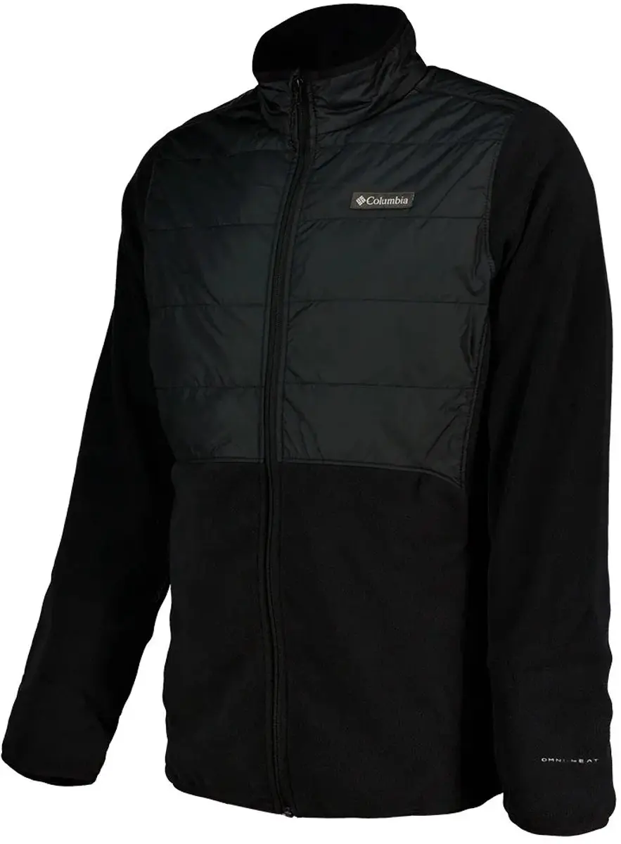 Columbia Basin Butte™ Full Zip Fleece II Men's Outdoorvest - BLACK - Maat L - afbeelding 2 van 6