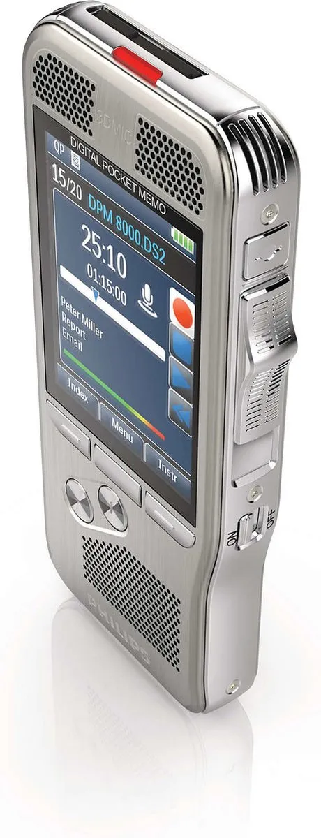 Philips PocketMemo DPM8300 Dicteerapparaat - Zilver