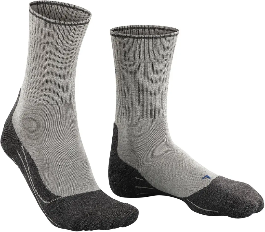 FALKE TK2 Wool Silk Damessokken - 37-38 - Grijs - afbeelding 5 van 6