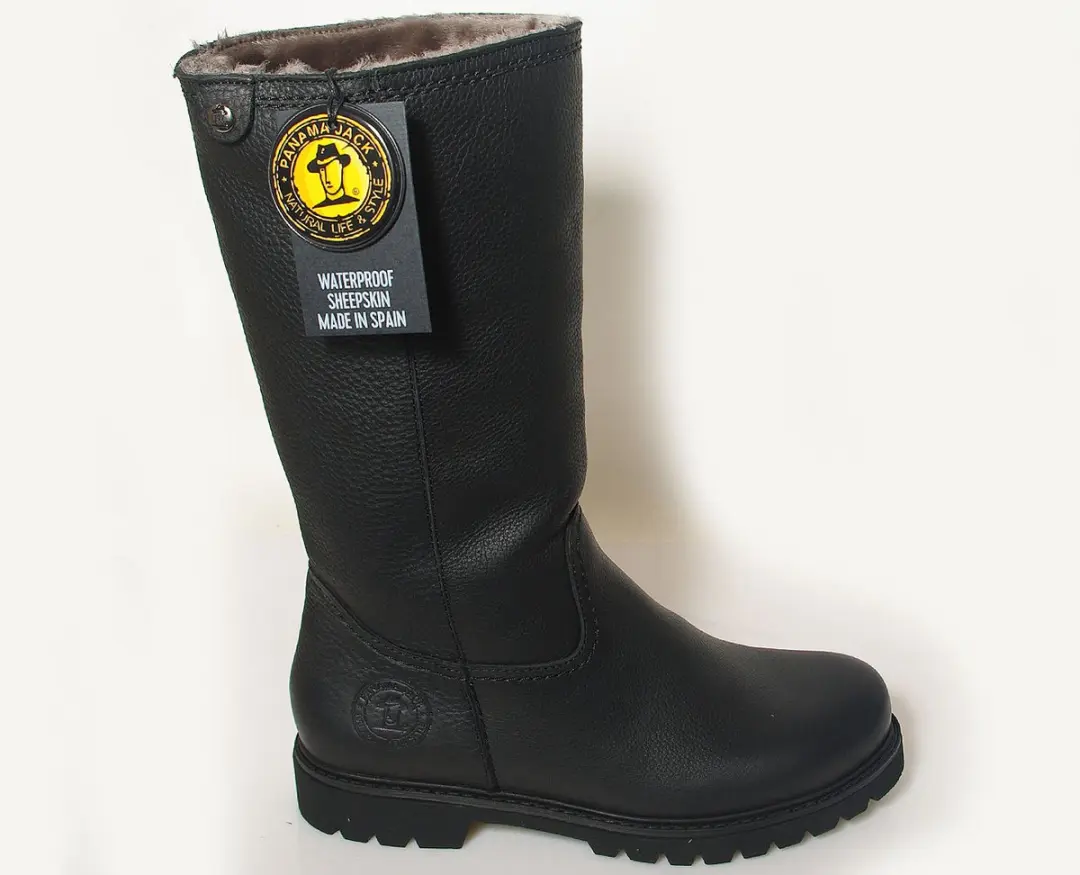 Panama Jack Bambina Igloo Laars Dames Regenlaars Napa Grass Black / Black 39