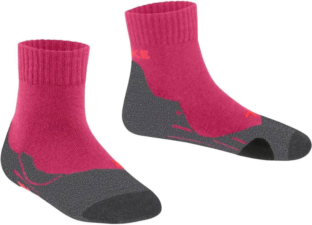 Falke TK2 Short Kinderwandelsokken - Rood - 31-34 - afbeelding 4 van 6