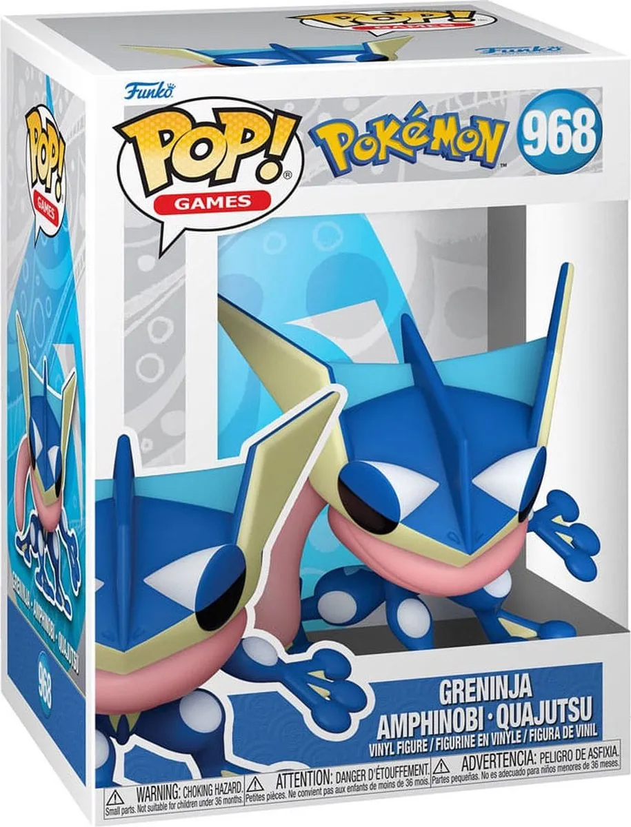 Funko Pokémon Greninja Pop! Vinylfiguur 70927 - Multicolor