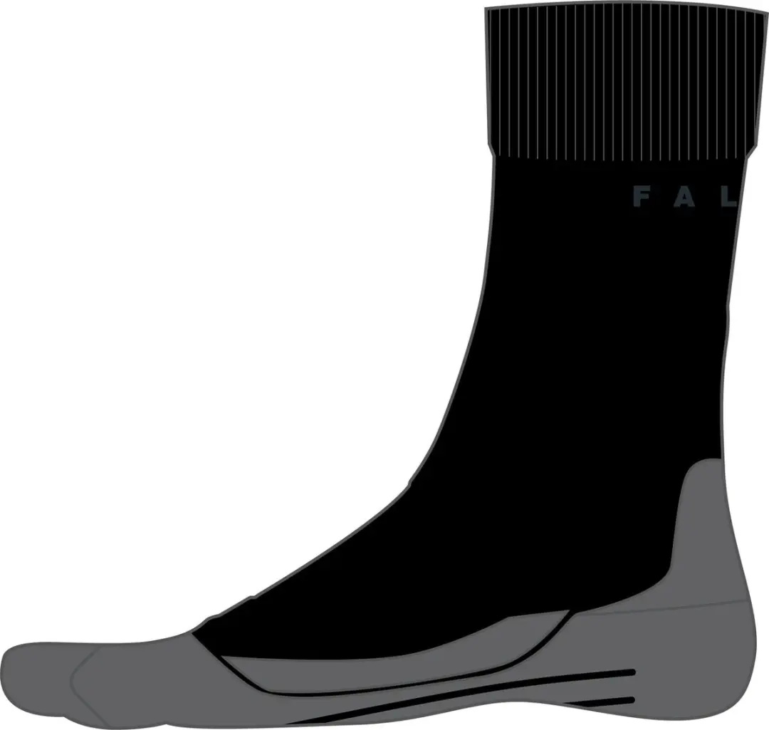 FALKE TK5 Wandelsokken Dames - Zwart - 37-38 - afbeelding 4 van 6
